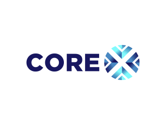 CoreX logo design by oscar_