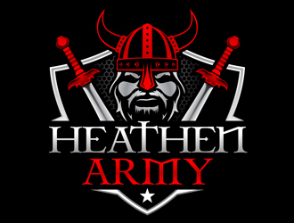 Heathen Army logo design by DreamLogoDesign