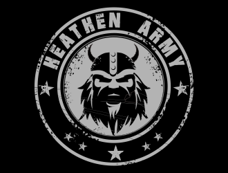 Heathen Army logo design by M J