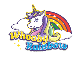 Whooby Rainbow logo design by Stu Delos Santos (Stu DS Films)