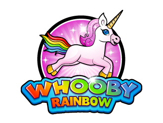 Whooby Rainbow logo design by uttam