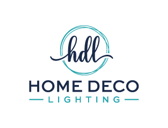 Home Deco Lights logo design by akilis13