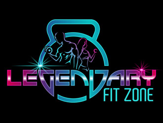 Legendary Fit Zone logo design by DreamLogoDesign