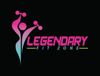 Legendary Fit Zone logo design by Webphixo