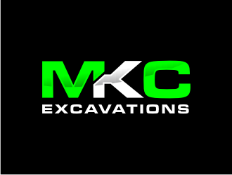 MKC EXCAVATIONS logo design by Artomoro