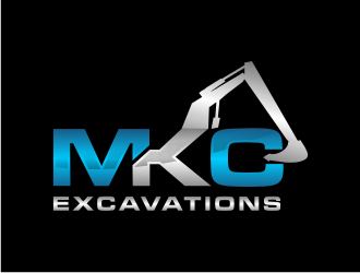 MKC EXCAVATIONS logo design by Artomoro