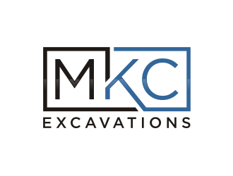 MKC EXCAVATIONS logo design by Artomoro