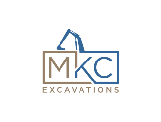 MKC EXCAVATIONS logo design by Artomoro