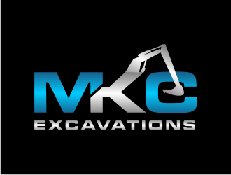 MKC EXCAVATIONS logo design by Artomoro