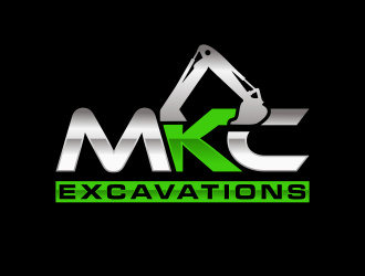 MKC EXCAVATIONS logo design by haidar