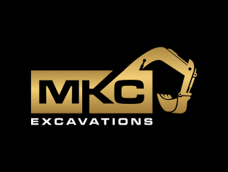 MKC EXCAVATIONS logo design by ozenkgraphic