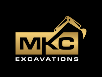 MKC EXCAVATIONS logo design by ozenkgraphic
