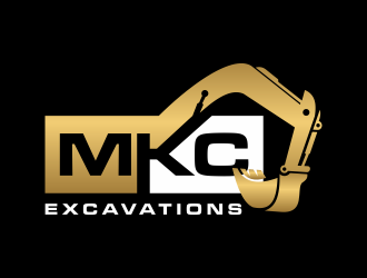 MKC EXCAVATIONS logo design by ozenkgraphic