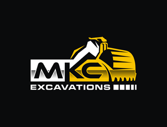 MKC EXCAVATIONS logo design by Rizqy