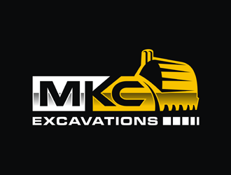 MKC EXCAVATIONS logo design by Rizqy