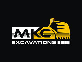 MKC EXCAVATIONS logo design by Rizqy