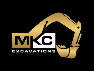 MKC EXCAVATIONS logo design by ozenkgraphic