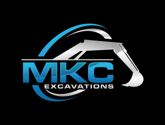 MKC EXCAVATIONS logo design by RIANW