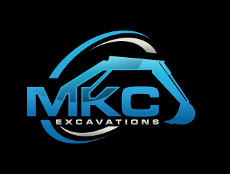 MKC EXCAVATIONS logo design by RIANW
