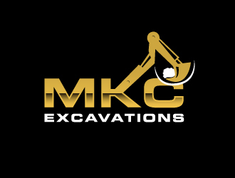 MKC EXCAVATIONS logo design by akilis13
