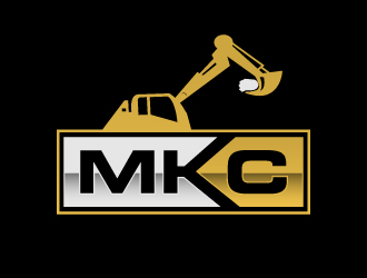 MKC EXCAVATIONS logo design by akilis13