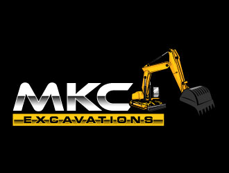 MKC EXCAVATIONS logo design by daywalker