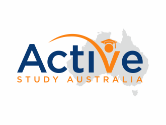 Active Study Australia logo design by hidro