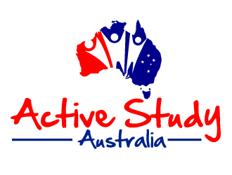Active Study Australia logo design by ElonStark