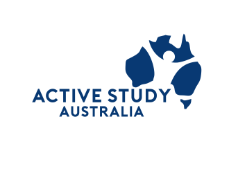 Active Study Australia logo design by serprimero