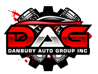 Danbury Auto Group Inc logo design by ElonStark