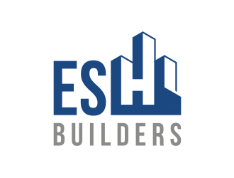 ESHI Builders logo design by Garmos
