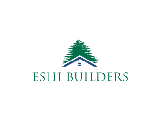 ESHI Builders logo design by lintinganarto