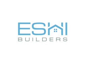 ESHI Builders logo design by lintinganarto