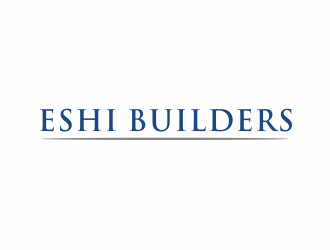 ESHI Builders logo design by santrie