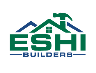 ESHI Builders logo design by ElonStark