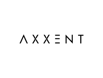 Axxent logo design by oke2angconcept