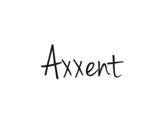 Axxent logo design by bombers