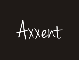 Axxent logo design by BintangDesign