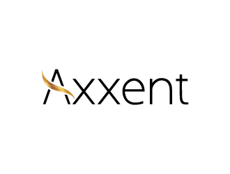 Axxent logo design by uttam