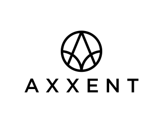 Axxent logo design by Galfine