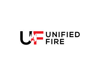 Unified F.ire (remove the dot) logo design by haidar