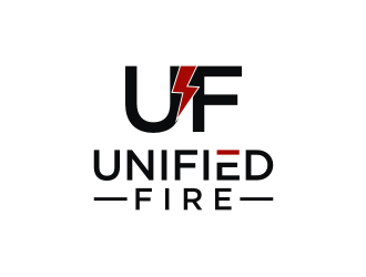 Unified F.ire (remove the dot) logo design by mbamboex