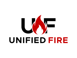 Unified F.ire (remove the dot) logo design by lexipej