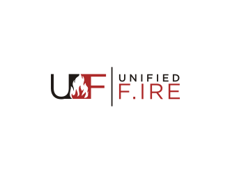 Unified F.ire (remove the dot) logo design by Artomoro