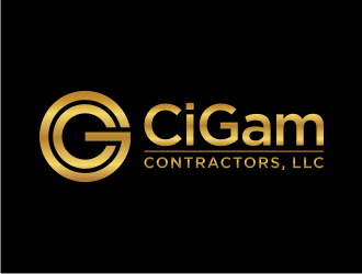 Cigam Contractors, LLC logo design by Franky.