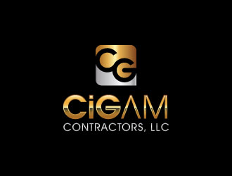 Cigam Contractors, LLC logo design by zinnia