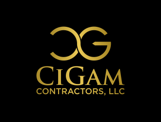 Cigam Contractors, LLC logo design by Purwoko21