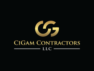 Cigam Contractors, LLC logo design by mhala