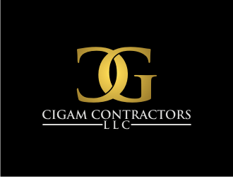 Cigam Contractors, LLC logo design by BintangDesign