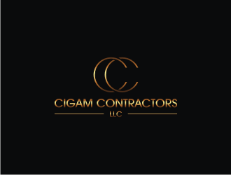 Cigam Contractors, LLC logo design by R-art